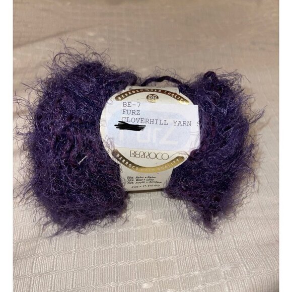 1 Skein Discontinued Berroco Gold Quality Furz Aran Wt Yarn - Picture 1 of 4